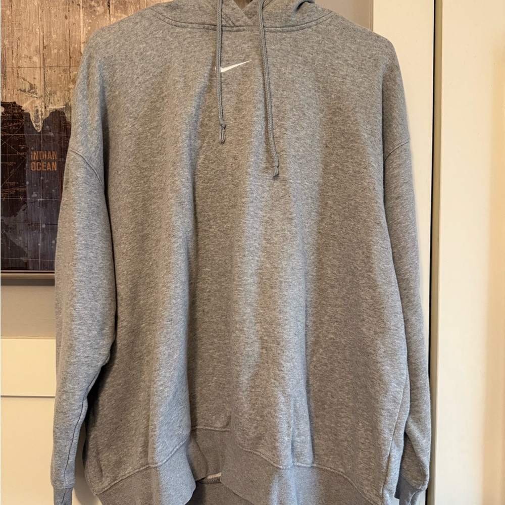 Nike Gray Womens Hoodie